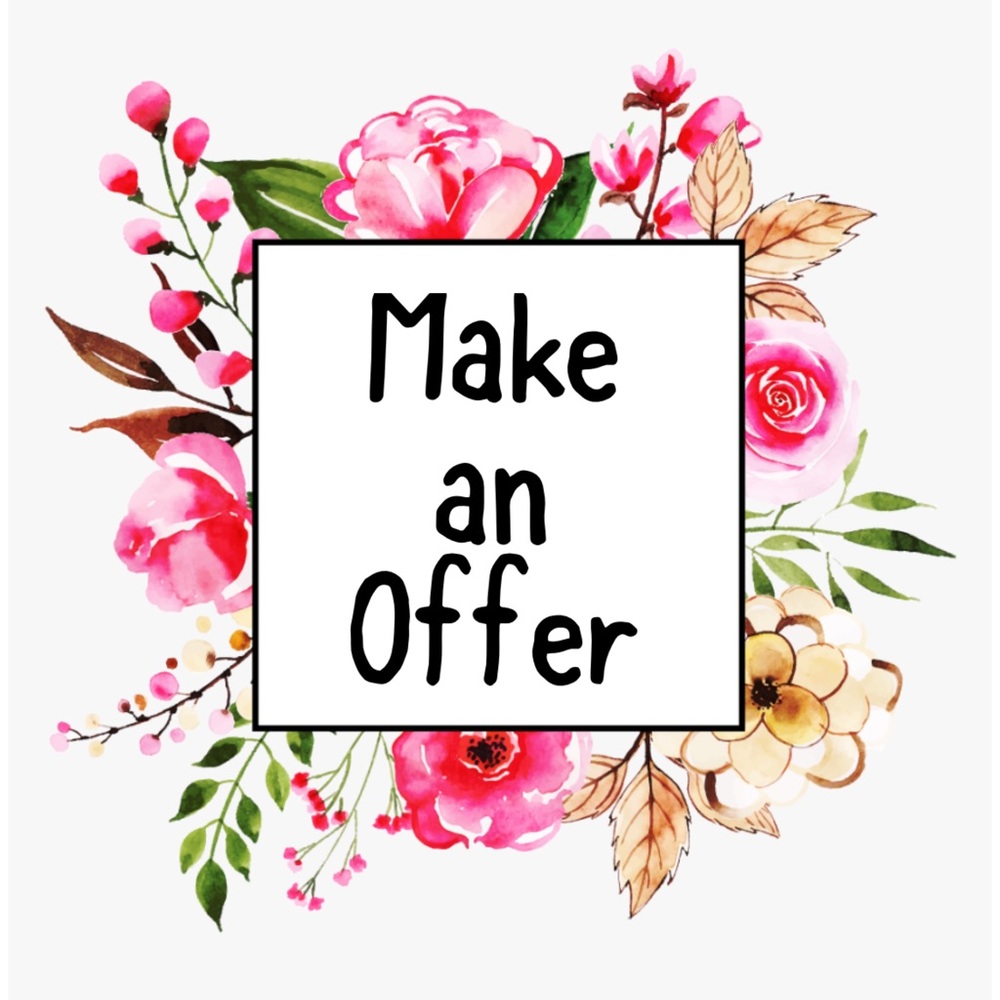 All reasonable offers considered!💕💕💕